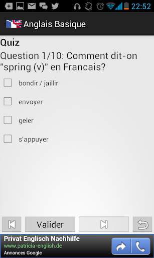 Anglais Basique скриншот 5