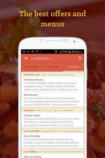 AlaMesa: eat and drink in Cuba screenshot 4