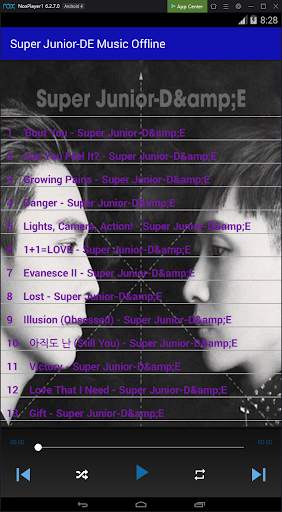 Super Junior-DE Music Offline screenshot 2