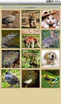 A to Z Kids Animal Game Free screenshot 9