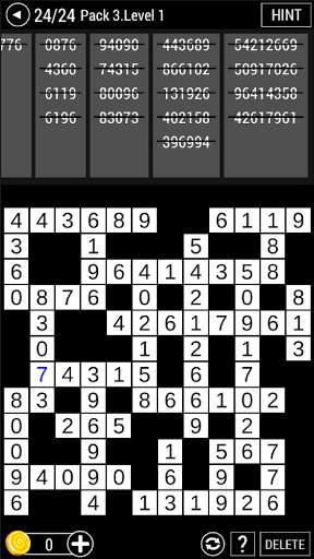 Number Crosswords скриншот 4
