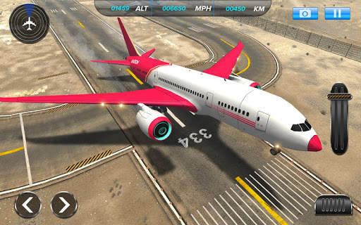 Uçak uçuş pilotu simülatörü 2018 screenshot 2