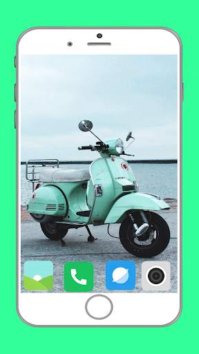 Scooter Wallpaper Full HD screenshot 1