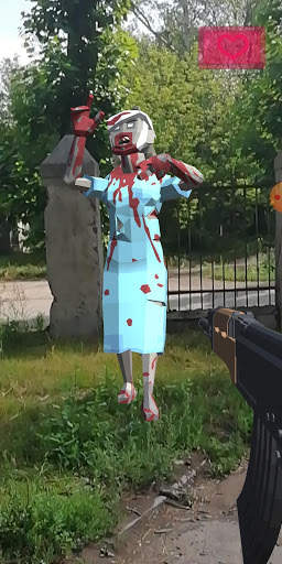 AR - Zombie Shooter Survival screenshot 2