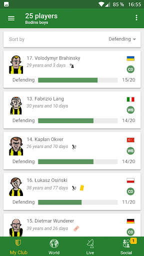 Hattrick Football Manager Game screenshot 2