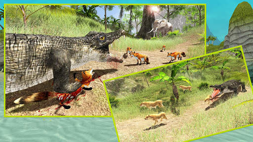 Crocodile Simulator Attack Game 3D screenshot 10