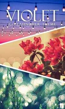 Violet GO Launcher Theme screenshot 1