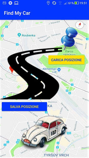 Find my car screenshot 1