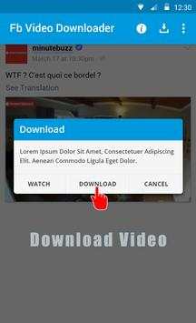 free messages & Video Downloader for Facebook screenshot 4