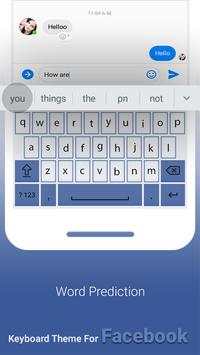 Keyboard Theme For Facebook screenshot 4