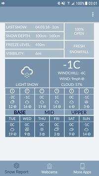La Tania Snow Report screenshot 1