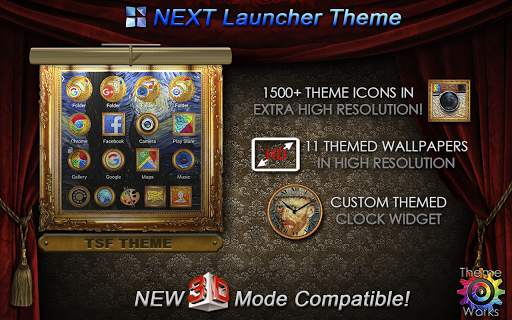Next Launcher 3D Theme VanGogh screenshot 10