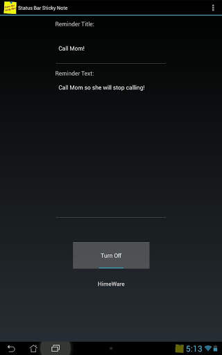 Status Bar Sticky Note screenshot 5