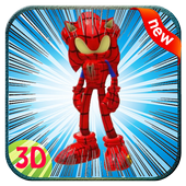 Spider-Sonic Running Clash иконка
