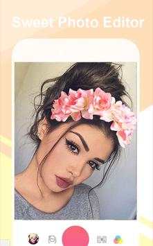 Sweet Selfie & Filtre Camera & Beauty Camera 2018 screenshot 1