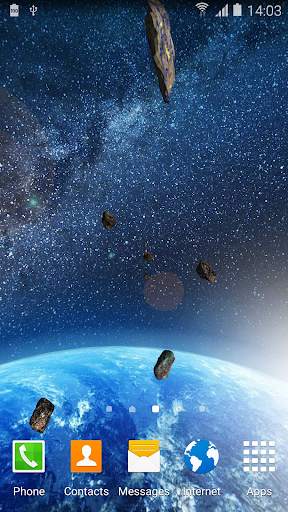 HD Space Live Wallpaper screenshot 6