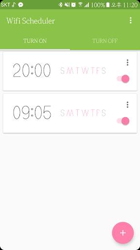 Wifi Scheduler screenshot 1