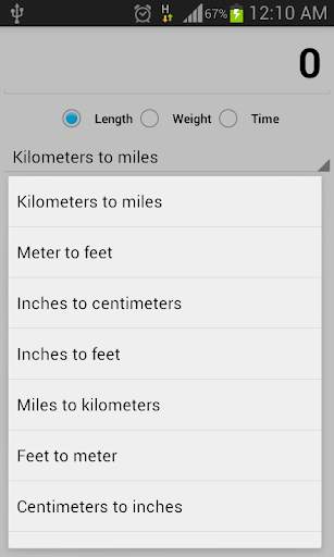 Metric Conversions screenshot 2