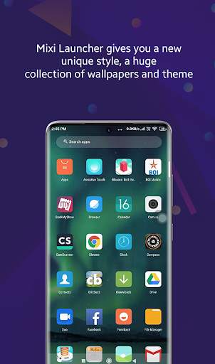 mixi launcher - cool theme for launcher screenshot 3