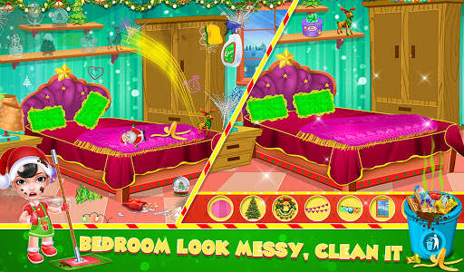 Christmas House Clean - Home Cleanup Game screenshot 9