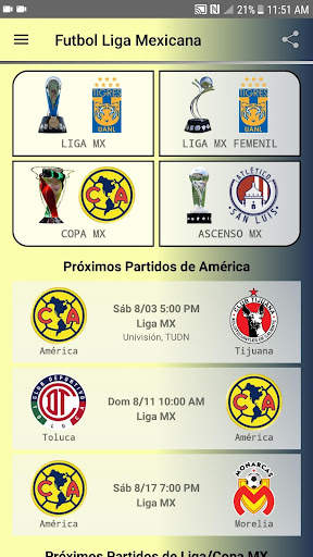 SoccerLair Mexican Leagues screenshot 3