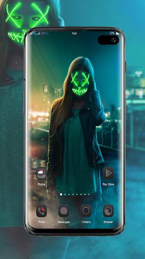 joker Anonymous Scary wallpaper & Background 2020 screenshot 3