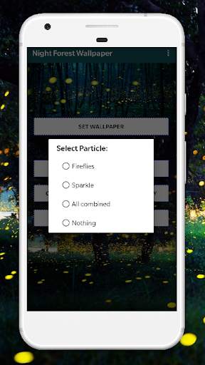 Night Forest Live Wallpaper screenshot 6
