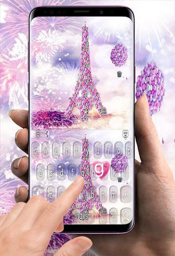 Eiffel Tower Paris keyboard screenshot 1