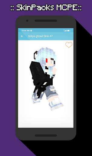 SkinPacks Tokyoghoul for Minecraft screenshot 5