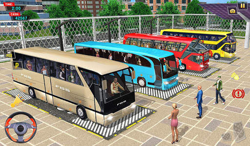 Tourist Bus Driver Game - Game Pelatih Bus screenshot 10