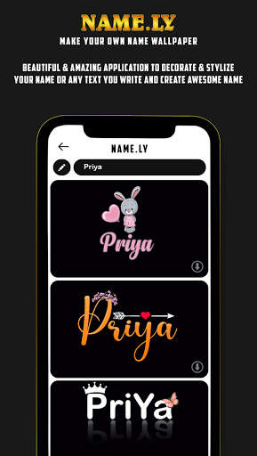 Creative Name Art Wallpaper - Shadow Name screenshot 4