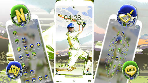 Cricket Batsman Launcher Theme screenshot 4