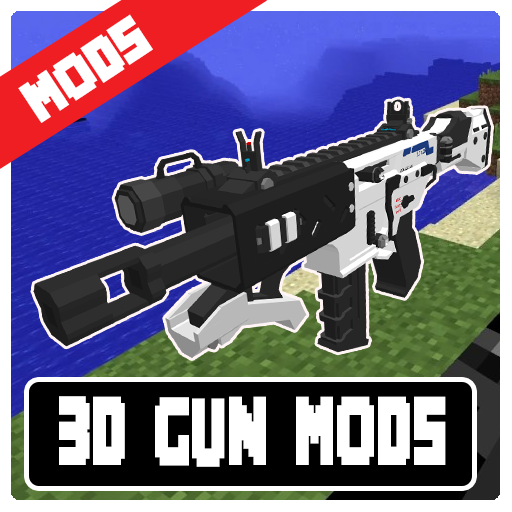 3D Gun Mods - Modern Weapon Mods For Minecraft PE icon
