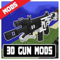 3D Gun Mods - Modern Weapon Mods For Minecraft PE logo