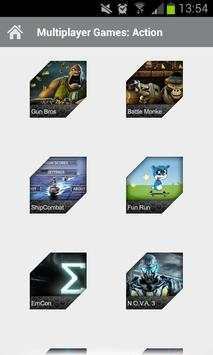 Multiplayer Games: Action screenshot 1