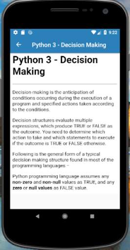 Learn Python 3 Offline screenshot 2