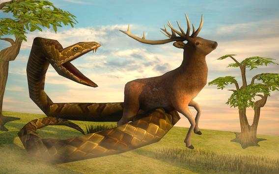 Hungry Anaconda 3D Snake Sim 2018-Naagin Games screenshot 6