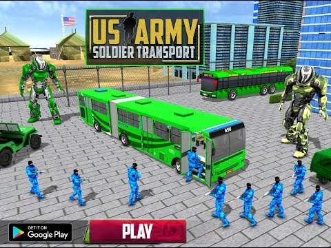 US Army Soldier Transport Bus Duty Driver 2020 screenshot 1