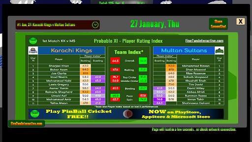 Cricket Pinball PSL 2022 screenshot 7