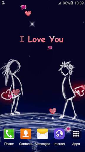 I Love You Live Wallpapers HD screenshot 1