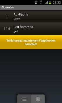 Coran Français Audio Lite screenshot 2