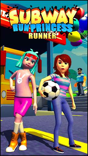Subway Run Princess Runner screenshot 4