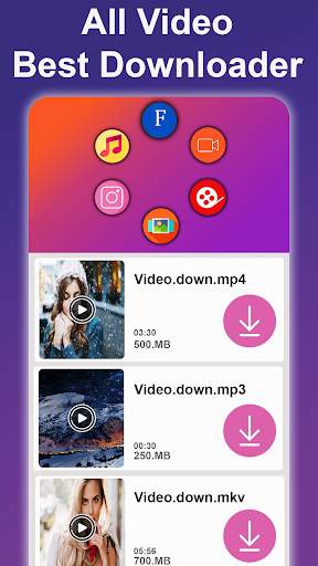 Video Downloader - All Video Downloader 2021 screenshot 1