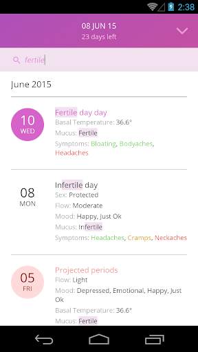 Ovu - Period Tracker Free screenshot 5