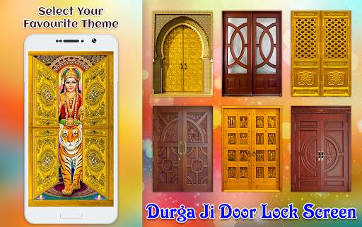 Durga Ji Door Lock Screen 4 تصوير الشاشة