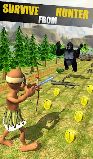 Rush Angry Kong Jungle Run screenshot 7