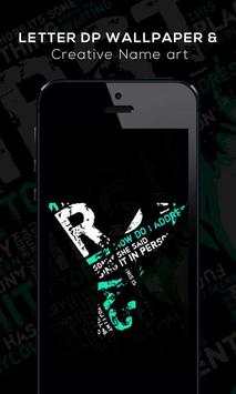 Letter DP Wallpaper & Creative Name art screenshot 2