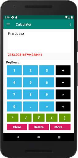 Math App screenshot 2