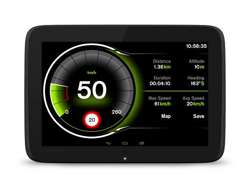 Speed View GPS 10 تصوير الشاشة