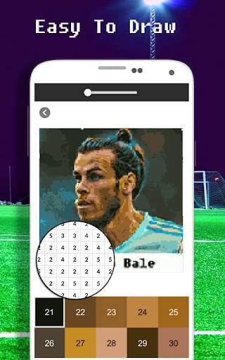 Football Player Coloring Pixel screenshot 6